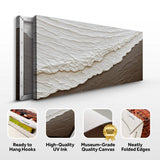 Waves Abstract Wall Art - Tailored Canvases - Flyclothing LLC