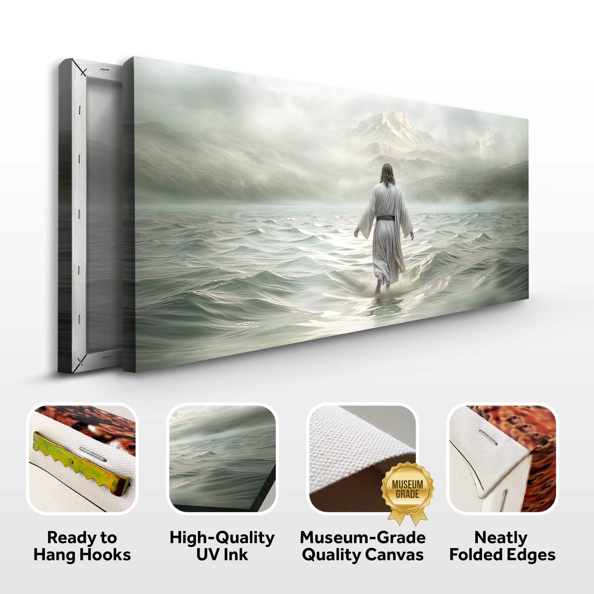 Walking on Water - Faith Wall Art VIII - Tailored Canvases - Flyclothing LLC