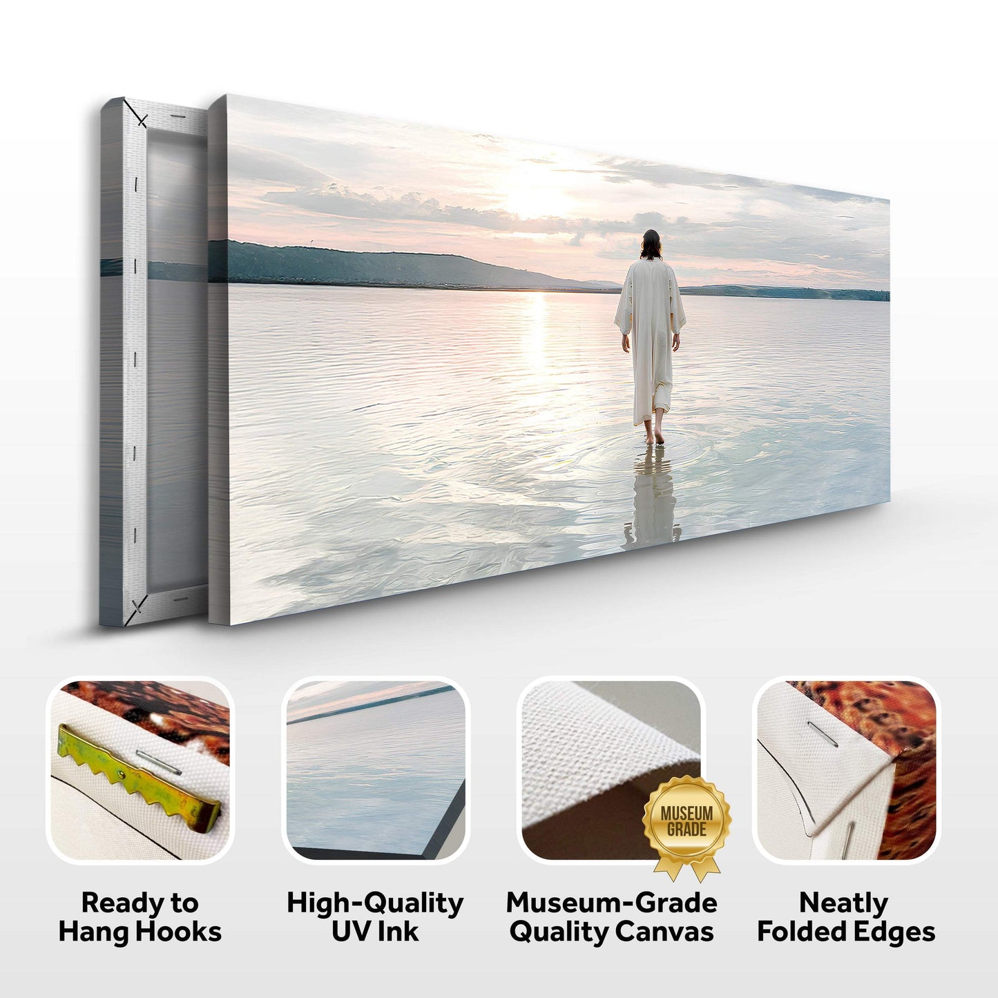 Reflections Faith Wall Art VI - Tailored Canvases - Flyclothing LLC
