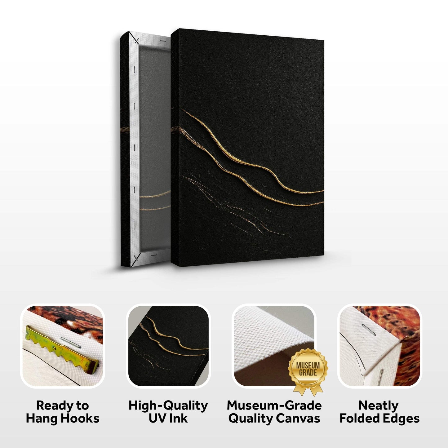 Modern Abstract Minimalist Wall Art VIII - Tailored Canvases - Flyclothing LLC