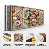 3D Hummingbirds Wall Art VII - Tailored Canvases - Flyclothing LLC