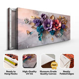 Floral Symphony Wall Art - Tailored Canvases - Flyclothing LLC