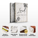 Lord Lead The Way Faith Sign - Tailored Canvases - Flyclothing LLC