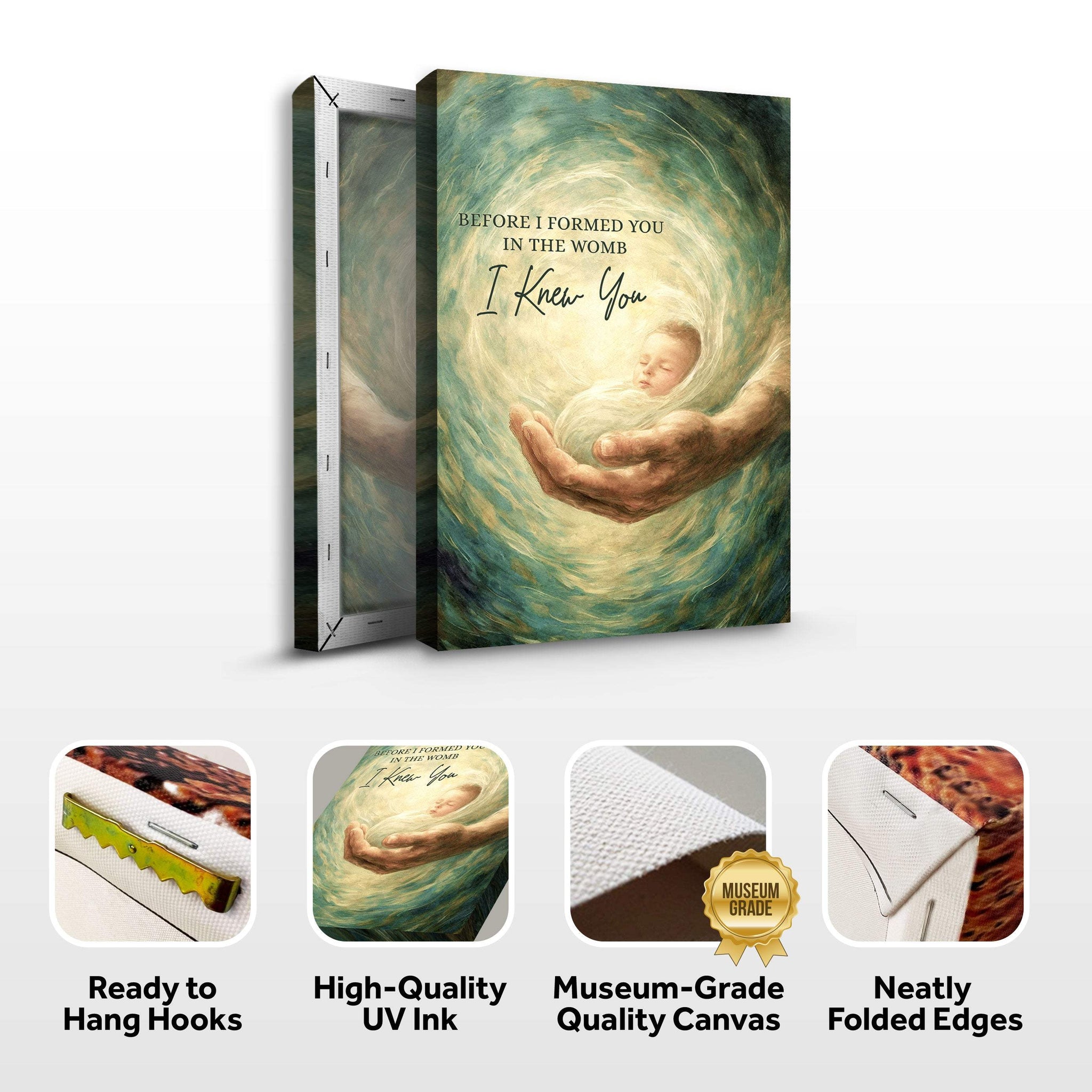 The Unborn Faith Wall Sign - Tailored Canvases - Flyclothing LLC