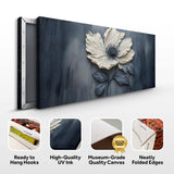 Floral Clay Relief Wall Art - Tailored Canvases - Flyclothing LLC