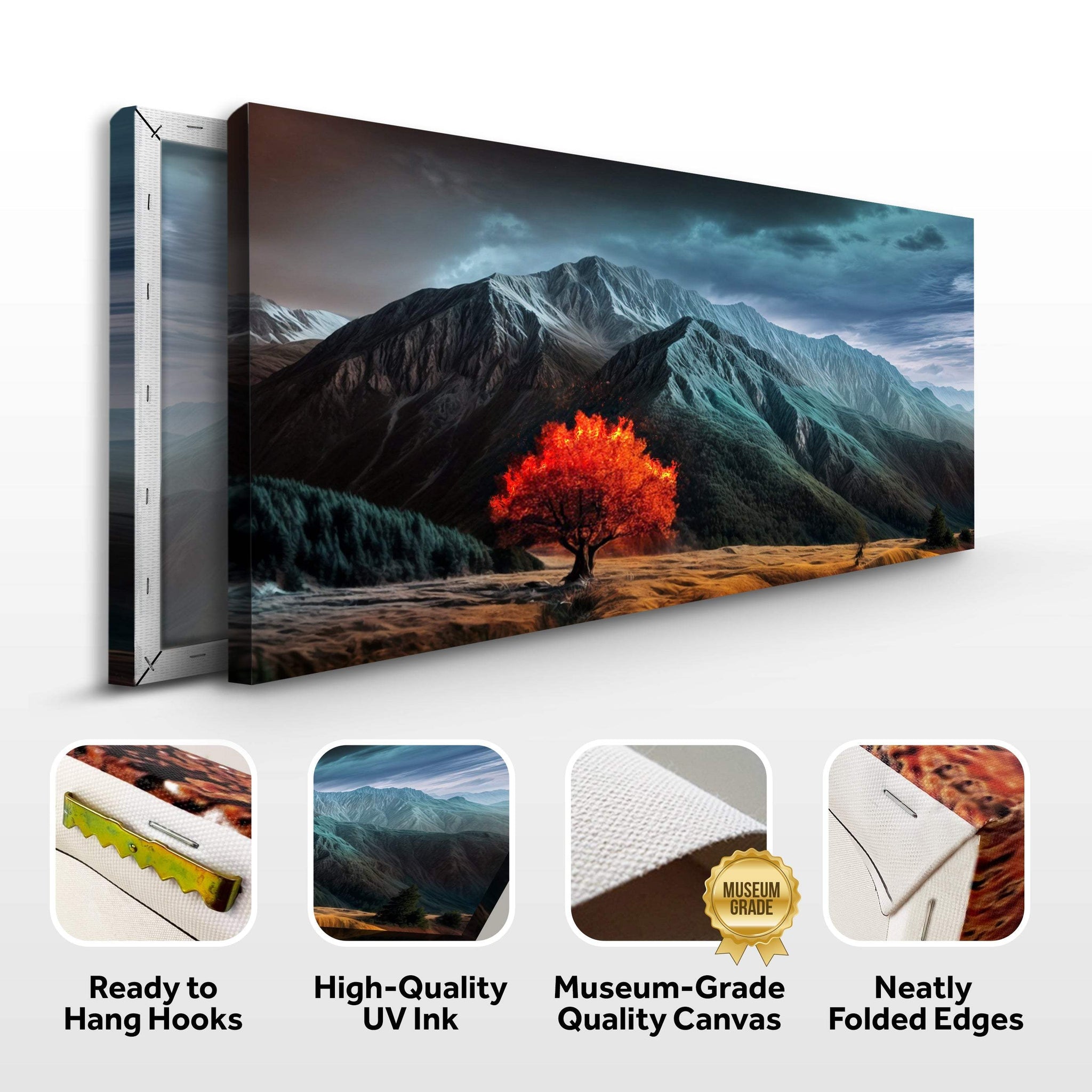 Burning Bush - Faith Wall Art IX - Tailored Canvases - Flyclothing LLC