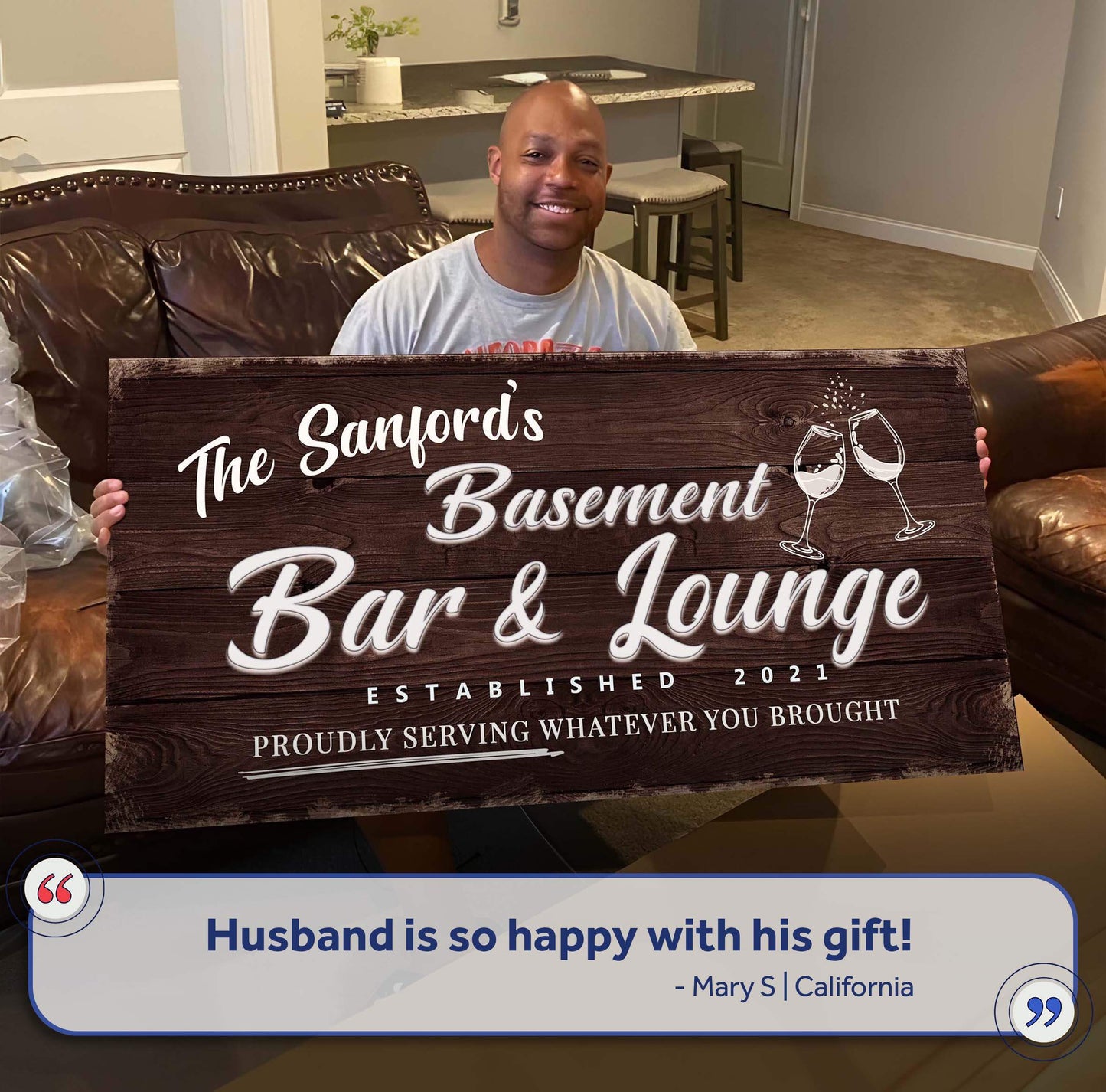 Basement Bar And Lounge Sign IV - Tailored Canvases - Flyclothing LLC