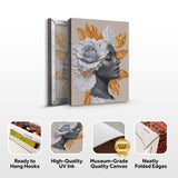 Floral Majesty Wall Art IV - Tailored Canvases - Flyclothing LLC
