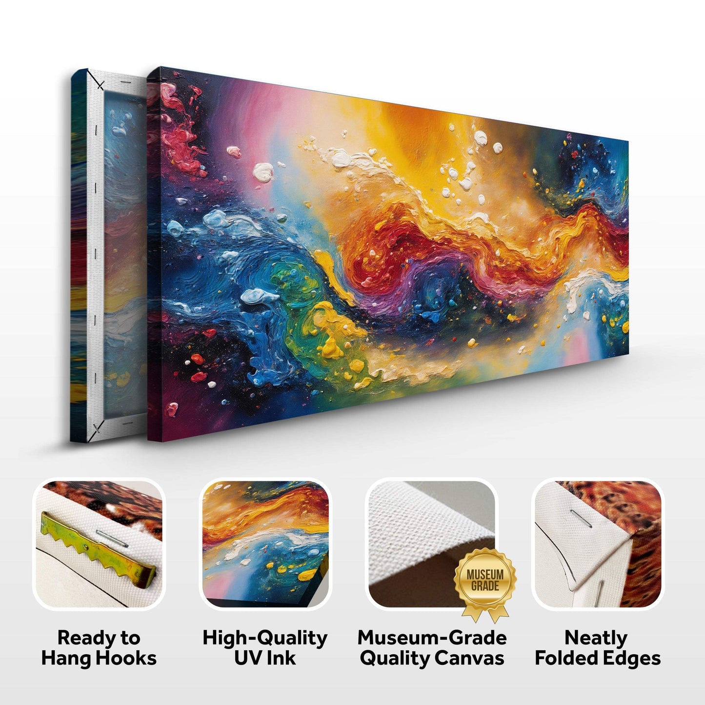 Chroma Nova Wall Art - Tailored Canvases - Flyclothing LLC