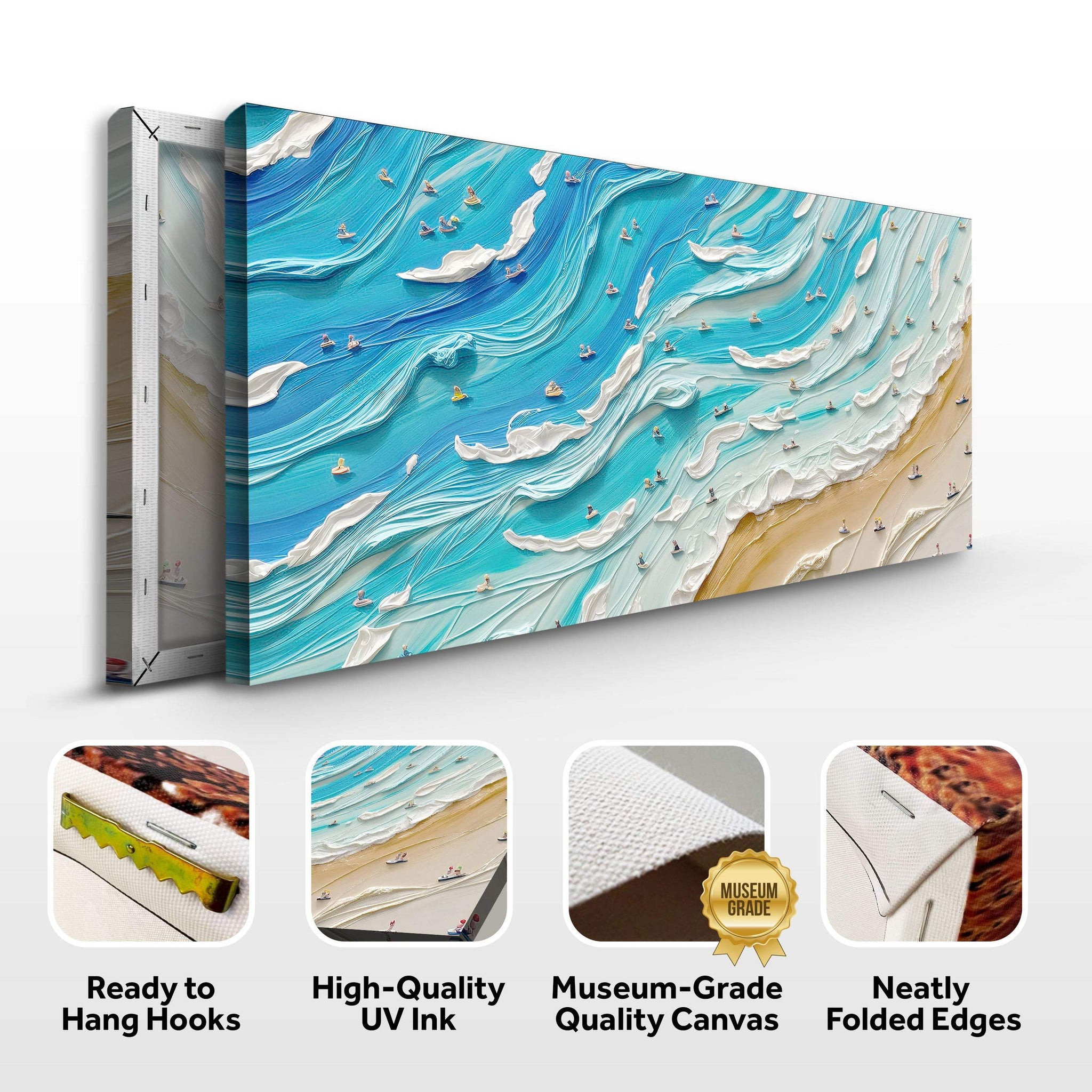 Beach Days Wall Art V - Tailored Canvases - Flyclothing LLC