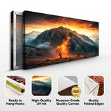 Burning Bush - Faith Wall Art XIII - Tailored Canvases - Flyclothing LLC