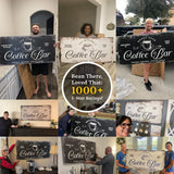 Coffee Bar Sign - Tailored Canvases - Flyclothing LLC