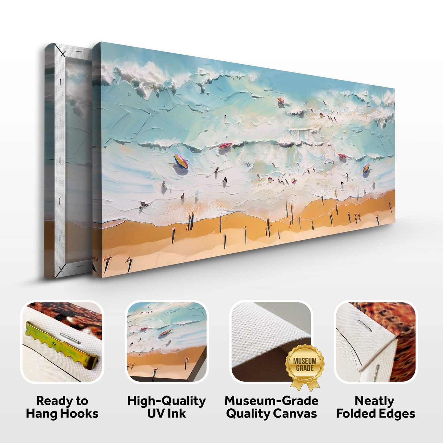 Beach Days Wall Art VI - Tailored Canvases - Flyclothing LLC