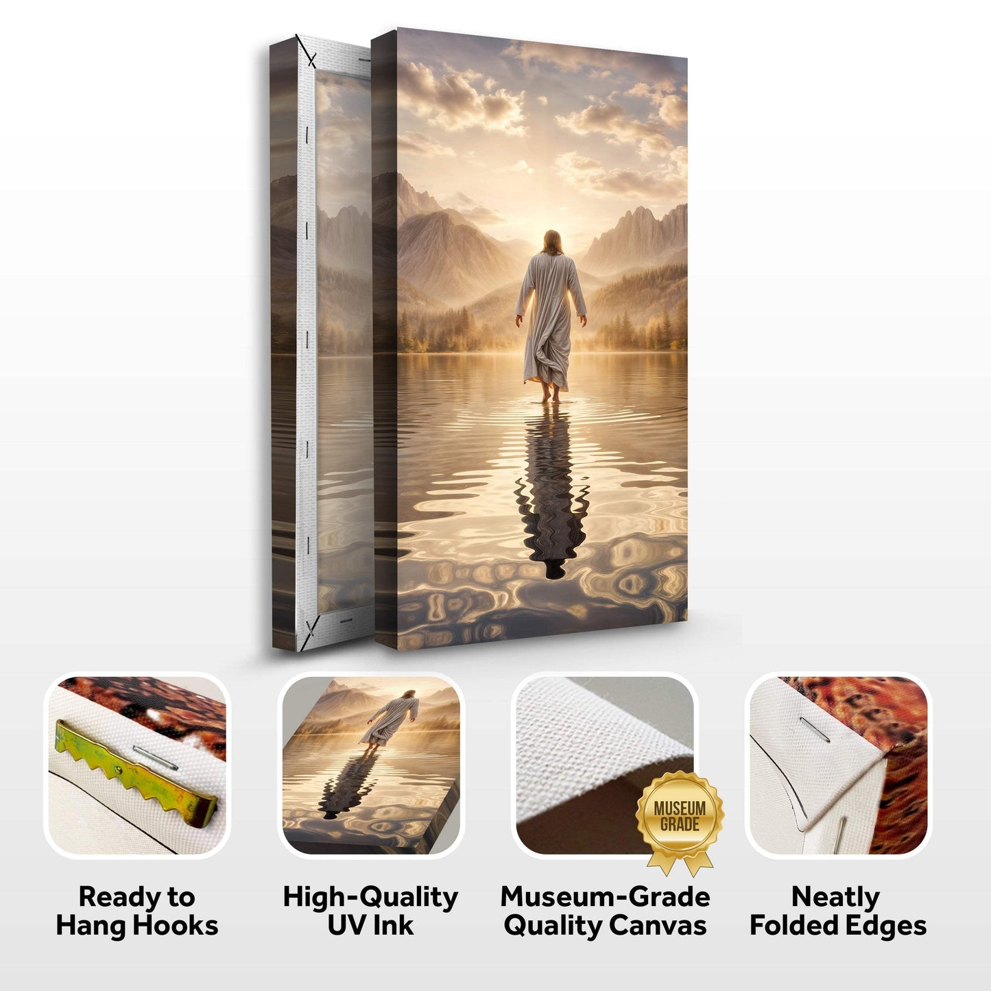 Reflections Faith Wall Art IV - Tailored Canvases - Flyclothing LLC