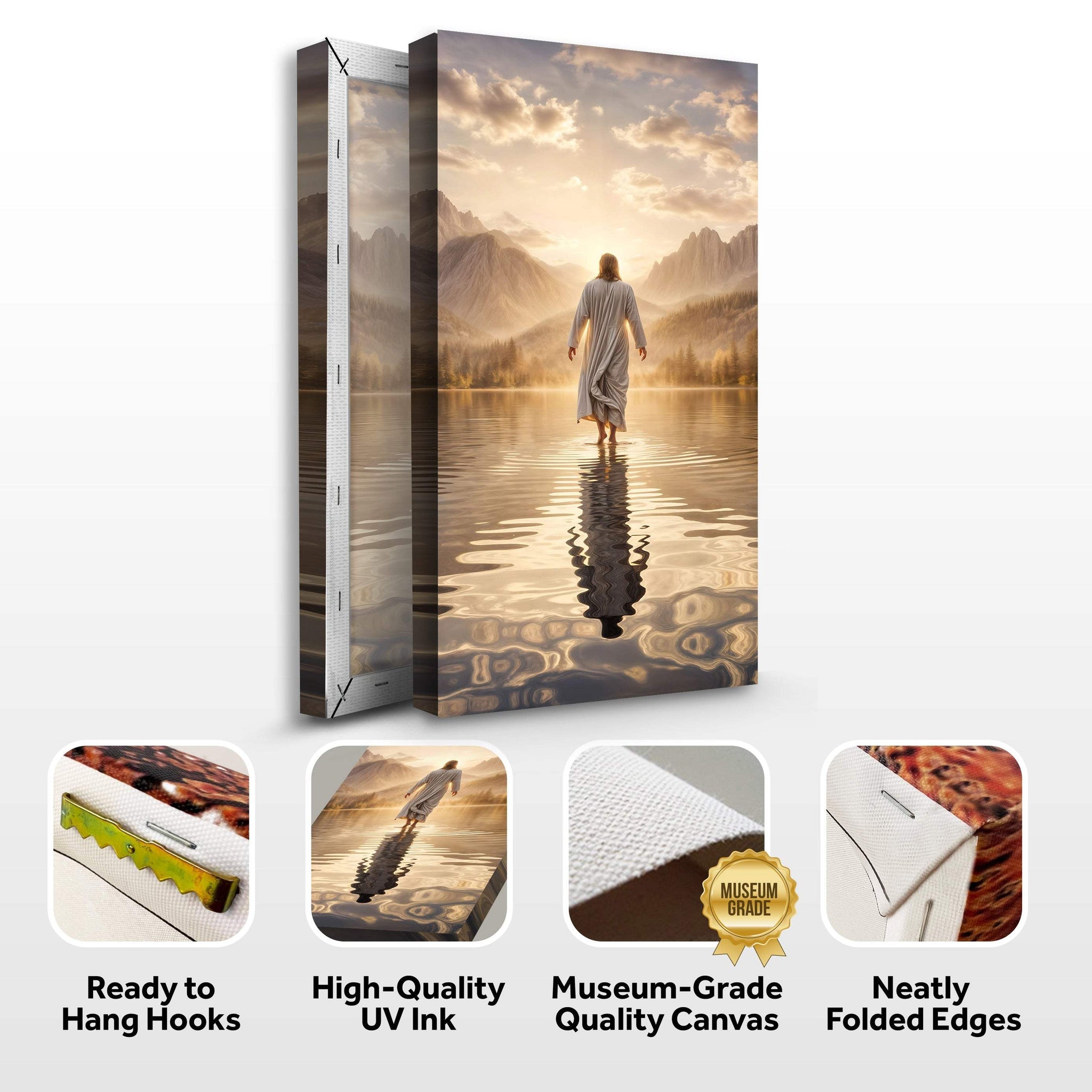 Reflections Faith Wall Art IV - Tailored Canvases - Flyclothing LLC
