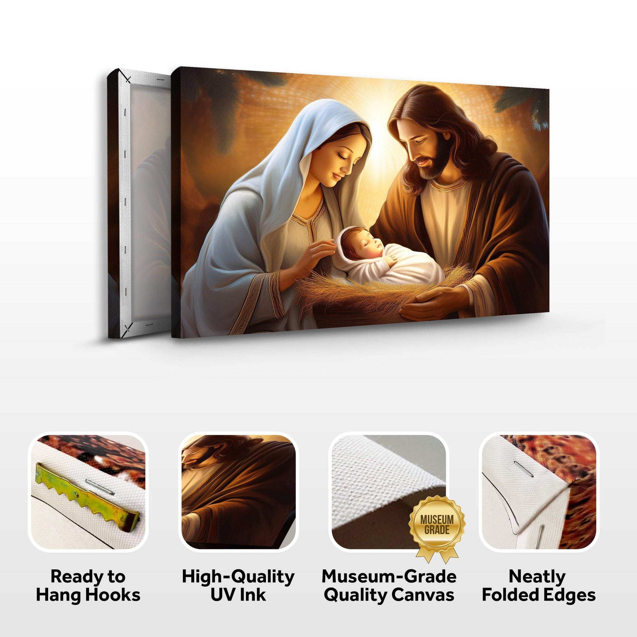 3D Faith Wall Art II - Tailored Canvases - Flyclothing LLC