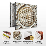 Flower Of Life Wall Art VI - Tailored Canvases - Flyclothing LLC