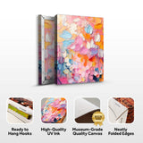 Blooming Rhapsody Abstract Wall Art - Tailored Canvases - Flyclothing LLC