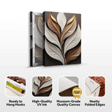 Elegant 3D Leaf Wall Art - Tailored Canvases - Flyclothing LLC