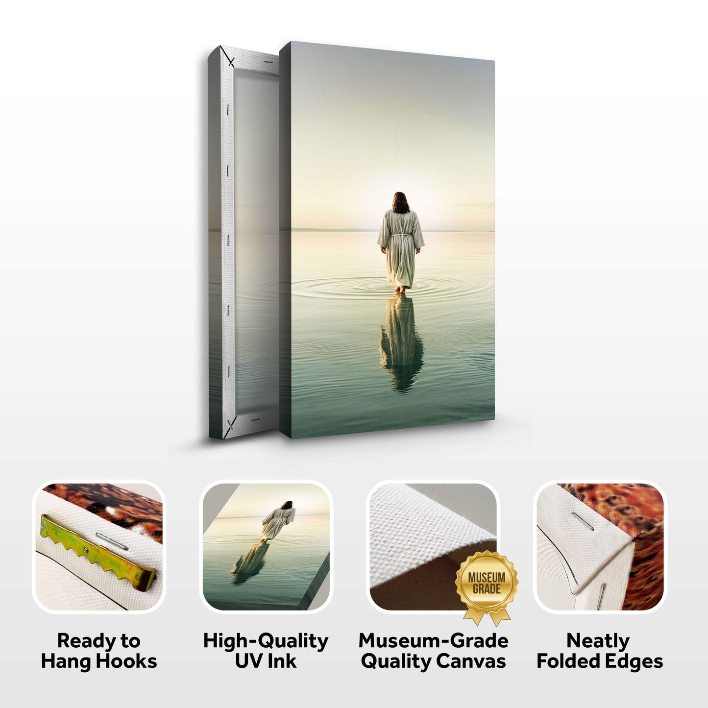 Reflections Faith Wall Art V - Tailored Canvases - Flyclothing LLC
