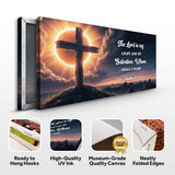Psalm 27:1 - The Lord Is My Light and My Salvation Faith Sign - Tailored Canvases - Flyclothing LLC