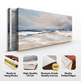 Serene Ocean Wave Coastal Wall Art IX - Tailored Canvases - Flyclothing LLC