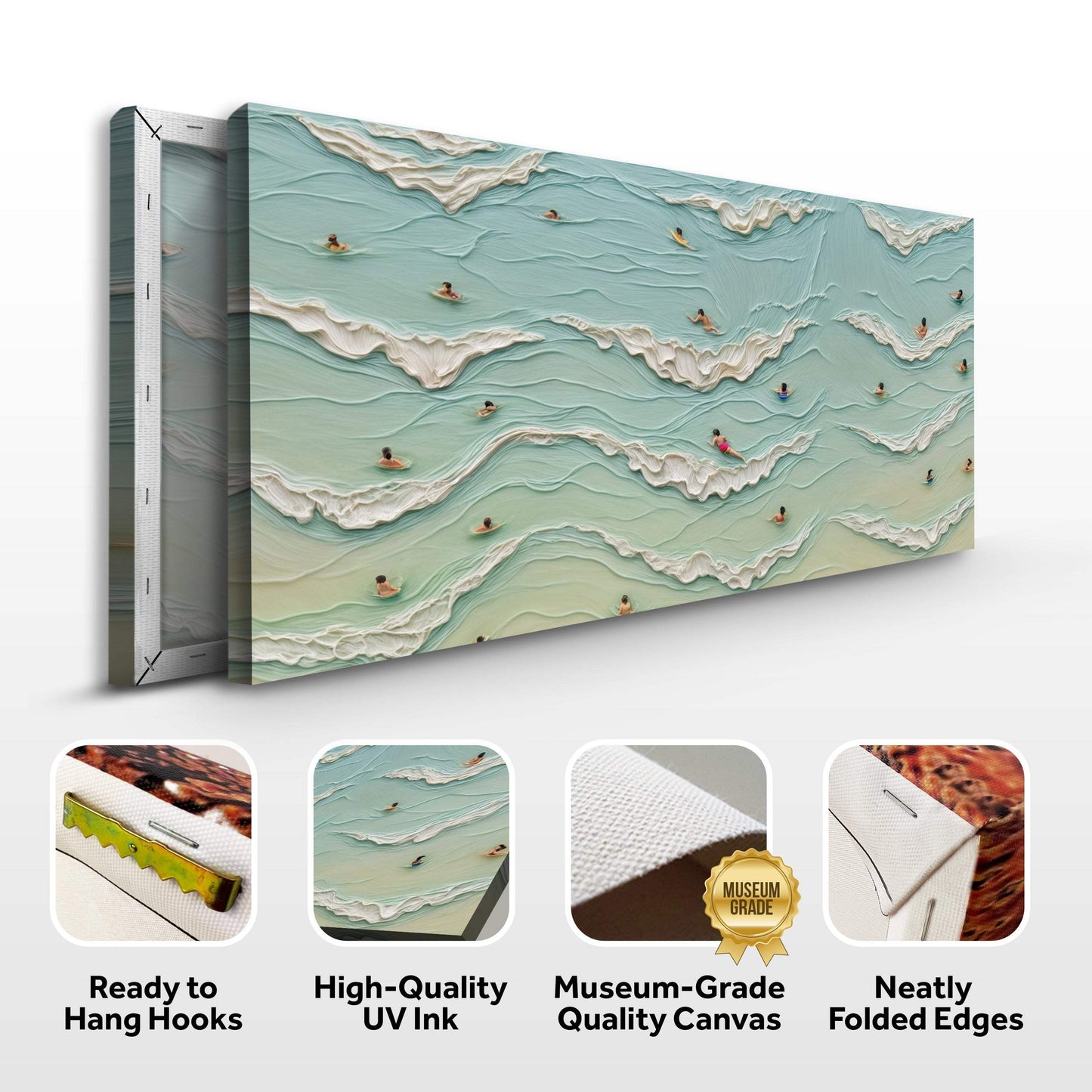 Beach Days Wall Art II - Tailored Canvases - Flyclothing LLC