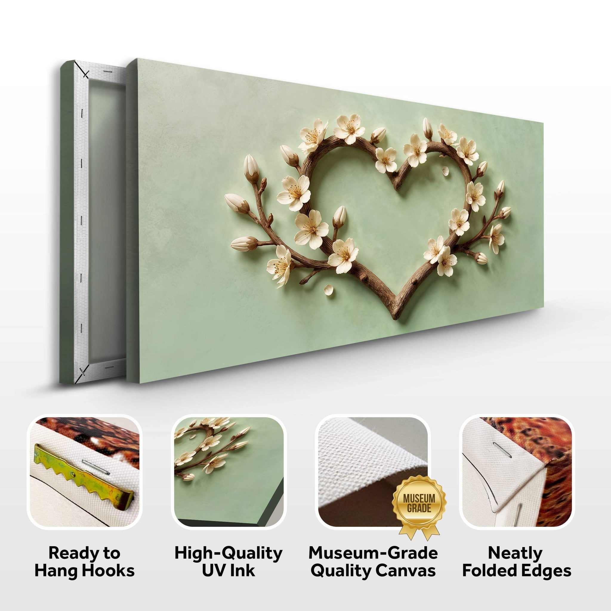 Harmony in Bloom Wall Art - Tailored Canvases - Flyclothing LLC
