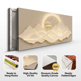 Modern Mountain Landscape Wall Art - Tailored Canvases - Flyclothing LLC