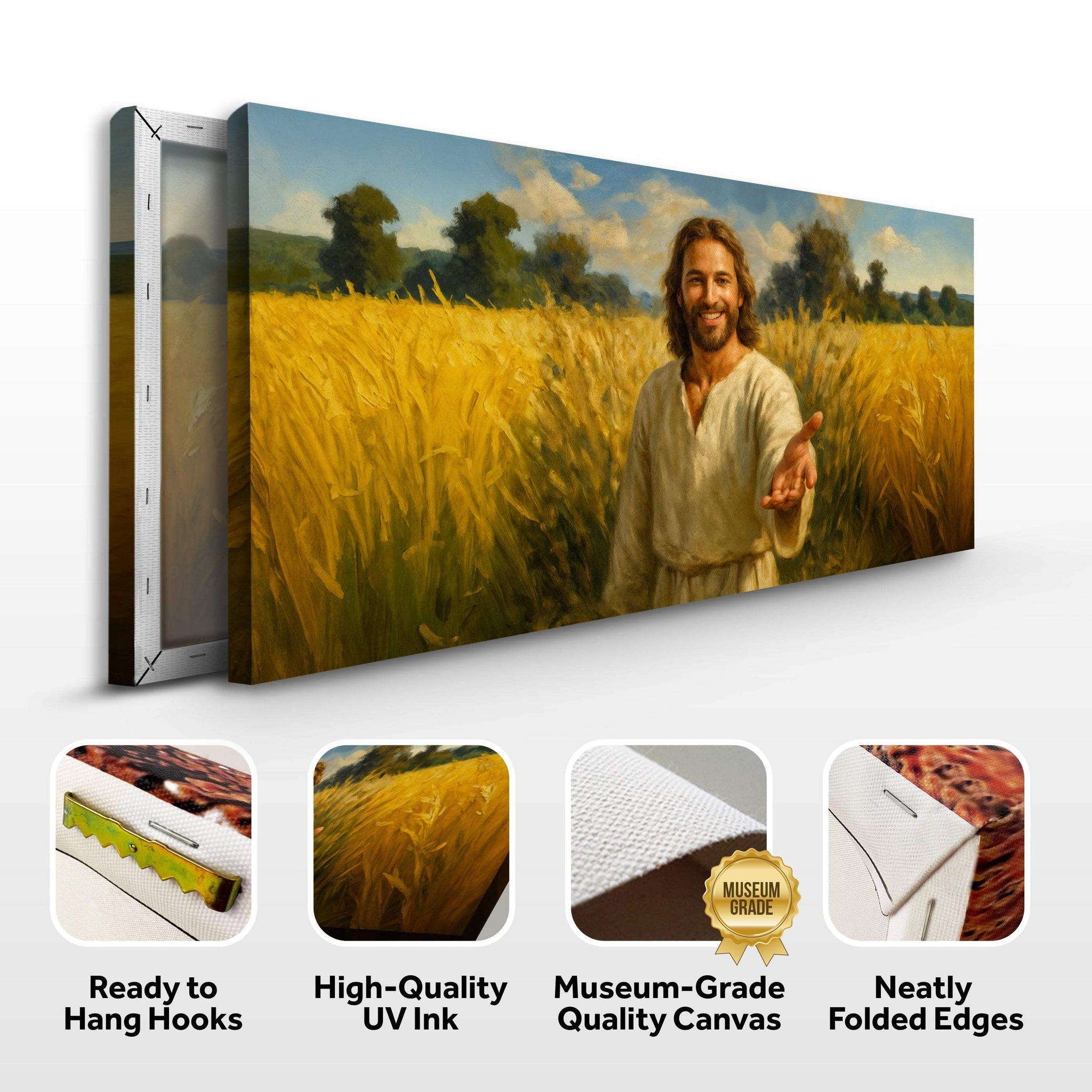 Savior's Invitation Faith Wall Art II - Tailored Canvases - Flyclothing LLC