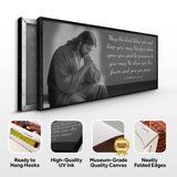 Numbers 6:24-26 - May The Lord Bless You Faith Sign III - Tailored Canvases - Flyclothing LLC