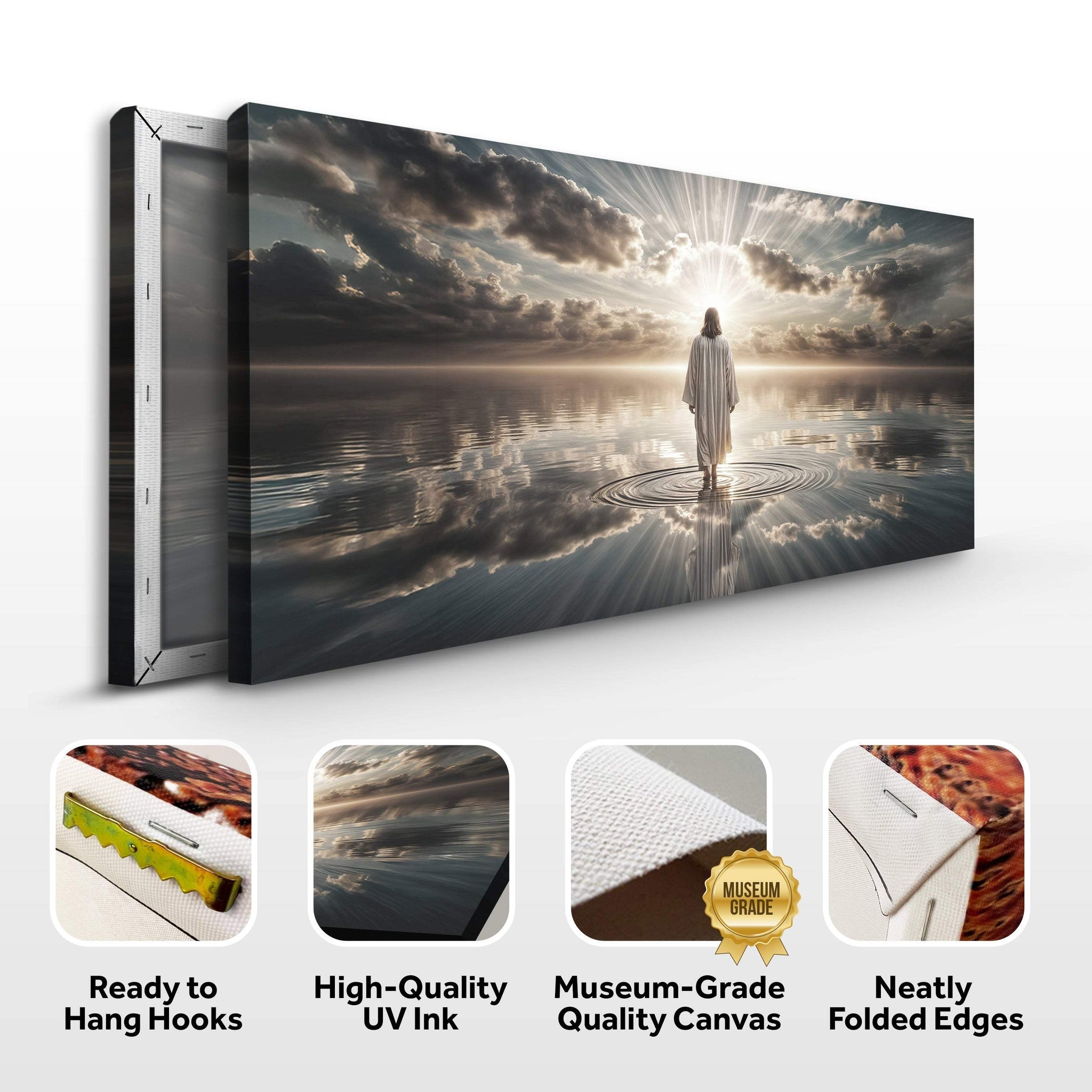 Walking on Water - Faith Wall Art III - Tailored Canvases - Flyclothing LLC