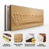 The Last Supper Minimalist Faith Wall Art - Tailored Canvases - Flyclothing LLC