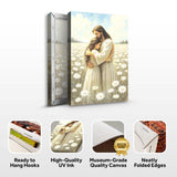 Divine Embrace of Grace Faith Wall Art - Tailored Canvases - Flyclothing LLC