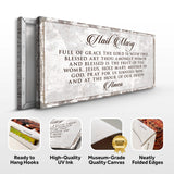 The Hail Mary Faith Sign II - Tailored Canvases - Flyclothing LLC