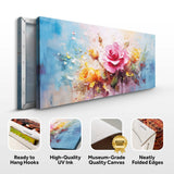 Rose Flower Wall Art - Tailored Canvases - Flyclothing LLC