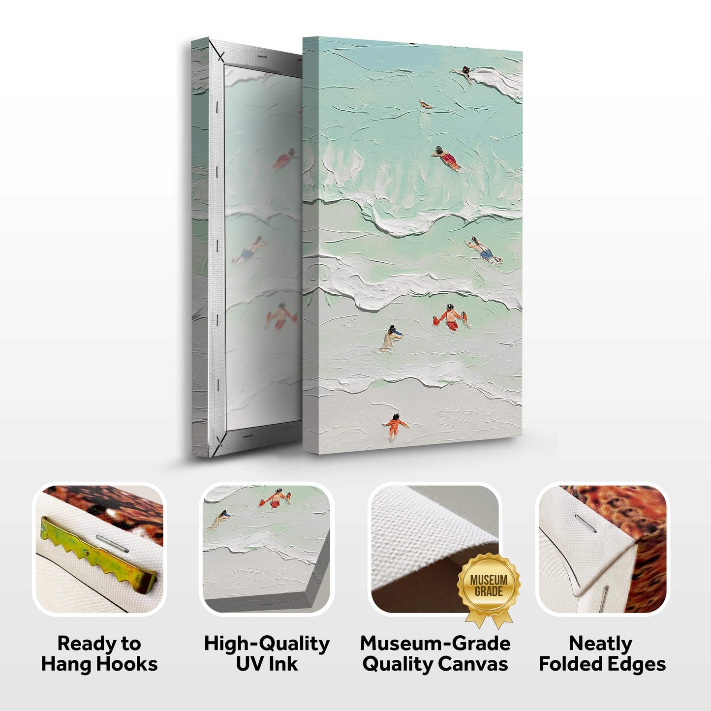 Beach Days Wall Art XXIII - Tailored Canvases - Flyclothing LLC