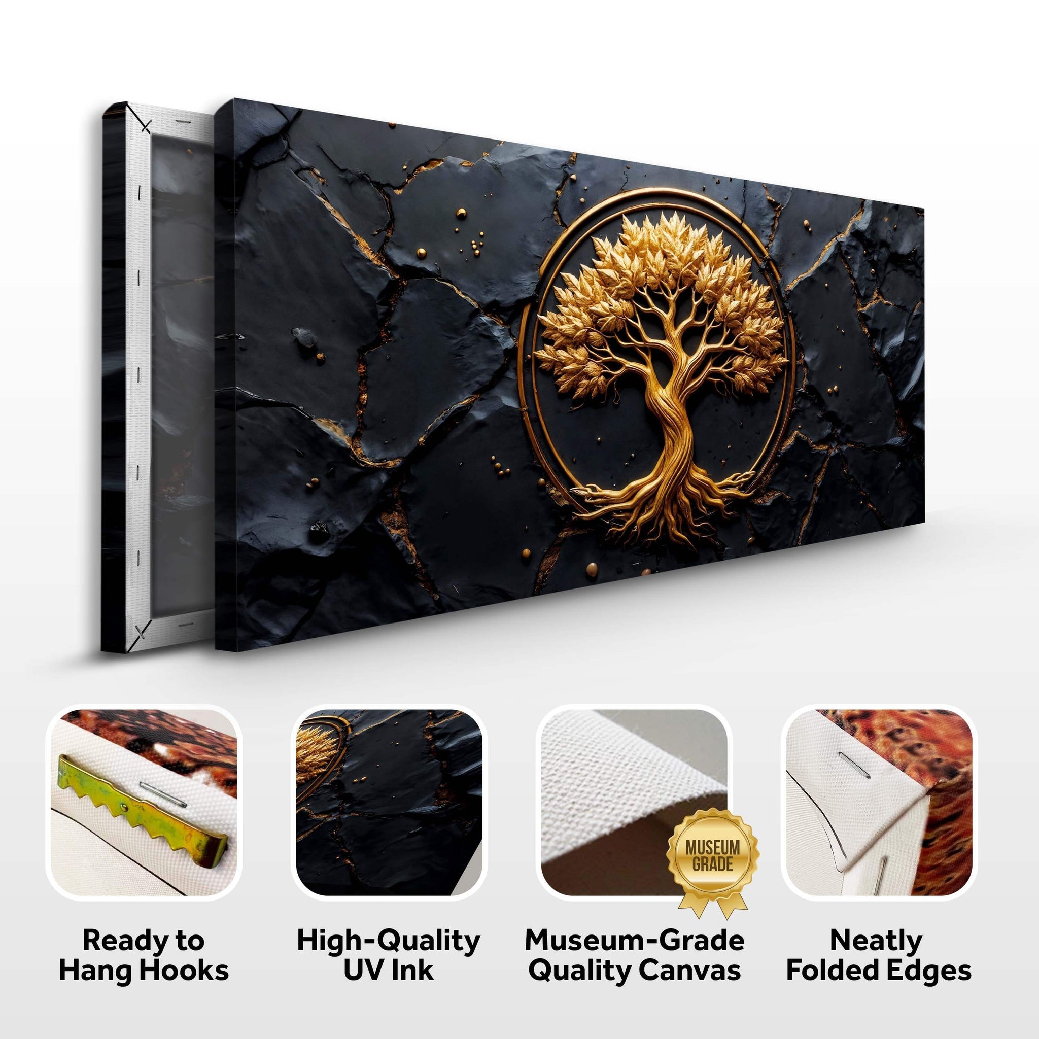 Golden Grove Wall Art - Tailored Canvases - Flyclothing LLC