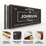 Welcome Home Wall Sign - Tailored Canvases - Flyclothing LLC
