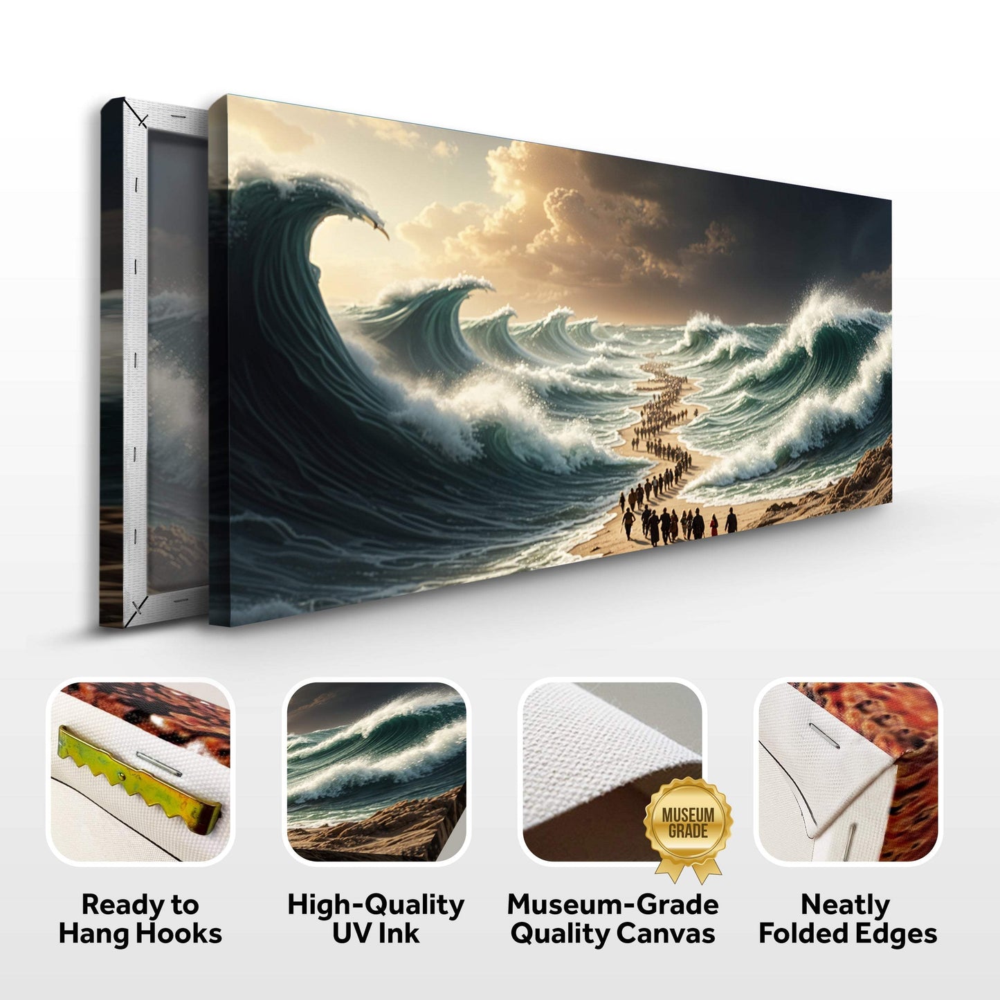 The Parting - Faith Wall Art II - Tailored Canvases - Flyclothing LLC