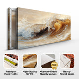 Ocean Wave Seascape Wall Art III - Tailored Canvases - Flyclothing LLC