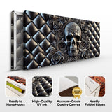 3D Rose And Skull Wall Art IV - Tailored Canvases - Flyclothing LLC