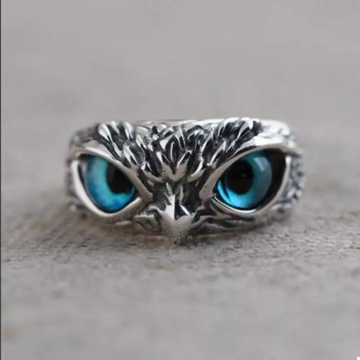 Alloy Owl Eyes Ring - Trendsi - Flyclothing LLC