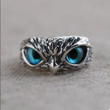 Alloy Owl Eyes Ring - Trendsi - Flyclothing LLC