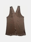 Crisscross Scoop Neck Active Tank - Trendsi