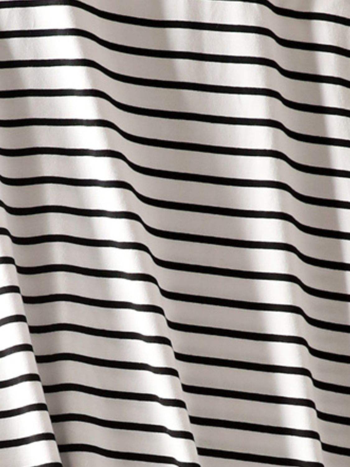 Striped Round Neck Short Sleeve Dress - Trendsi - Flyclothing LLC