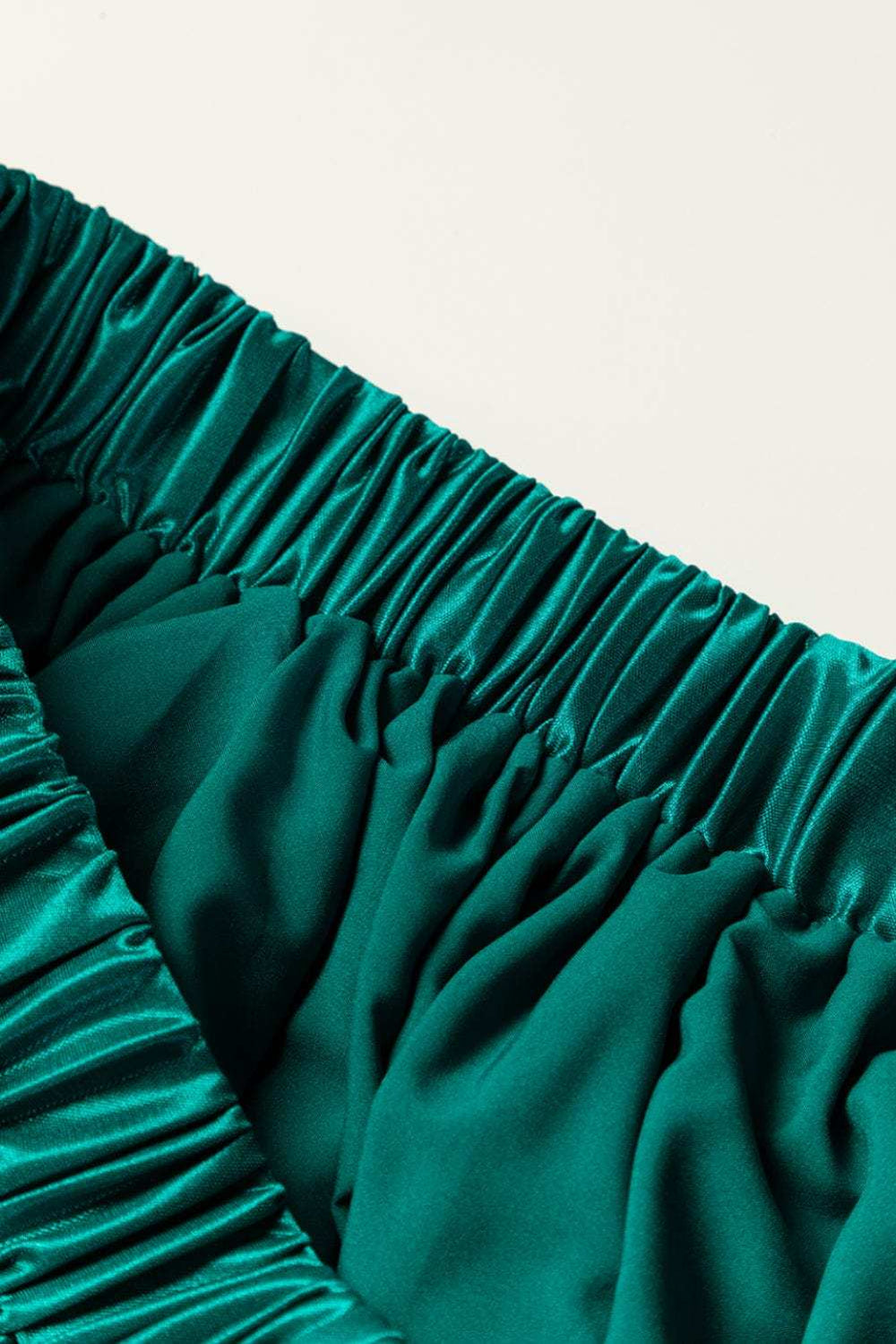 Elastic Waist Pleated Midi Skirt - Trendsi - Flyclothing LLC