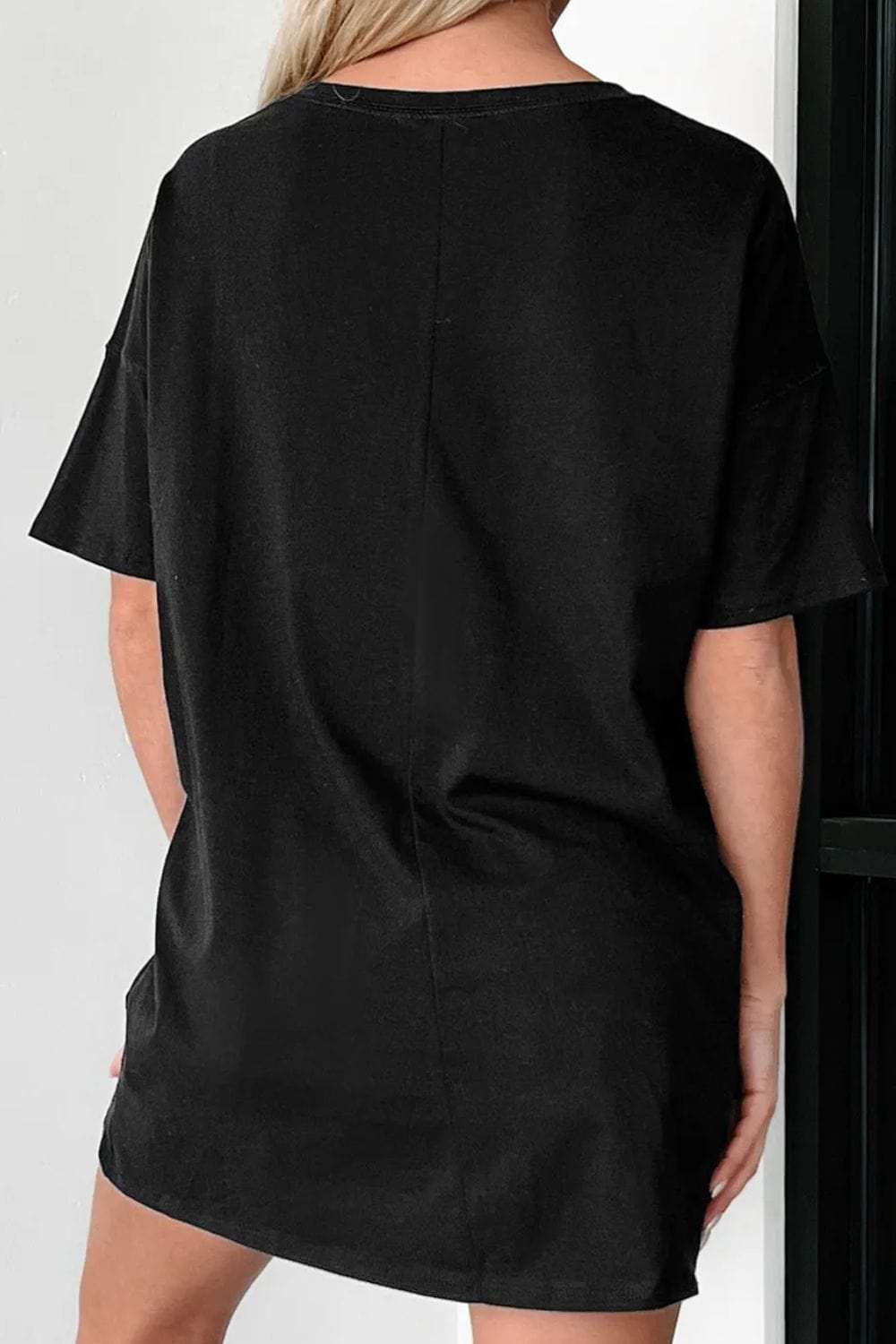 GAME DAY Round Neck Short Sleeve T-Shirt - Trendsi - Flyclothing LLC