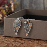 Natural Stone Dangle Earrings - Trendsi
