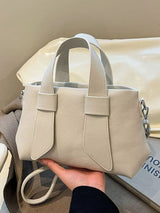 Textured Faux Leather Crossbody Bag - Trendsi - Flyclothing LLC